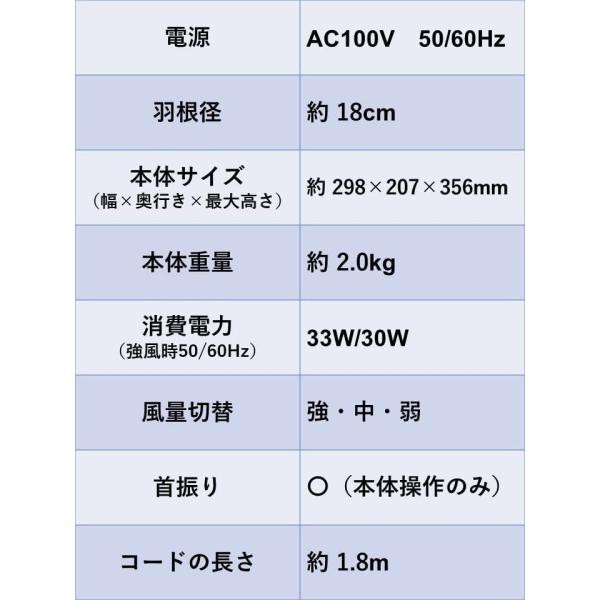 訳あり 箱不良 ゼピール 左右自動首振り サーキュレーター DKW-20M(F